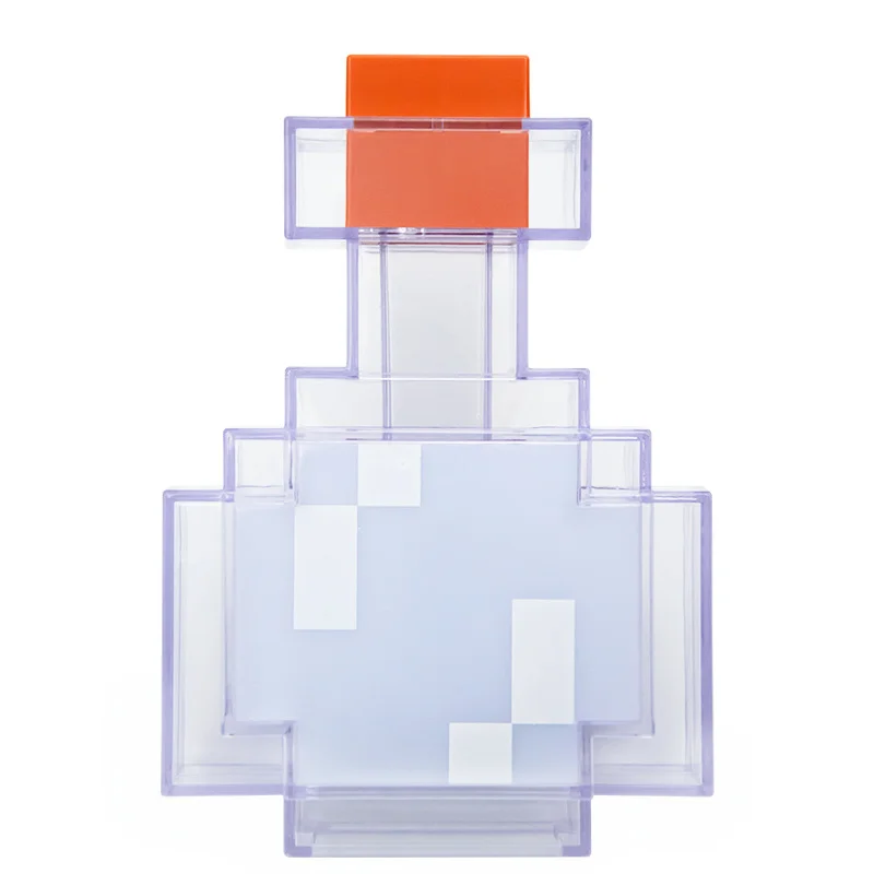 Minecraft Pop Toy Gift Color changing bottle model Home decor Nightlight ambiance Light birthday Gift toys 8 colors