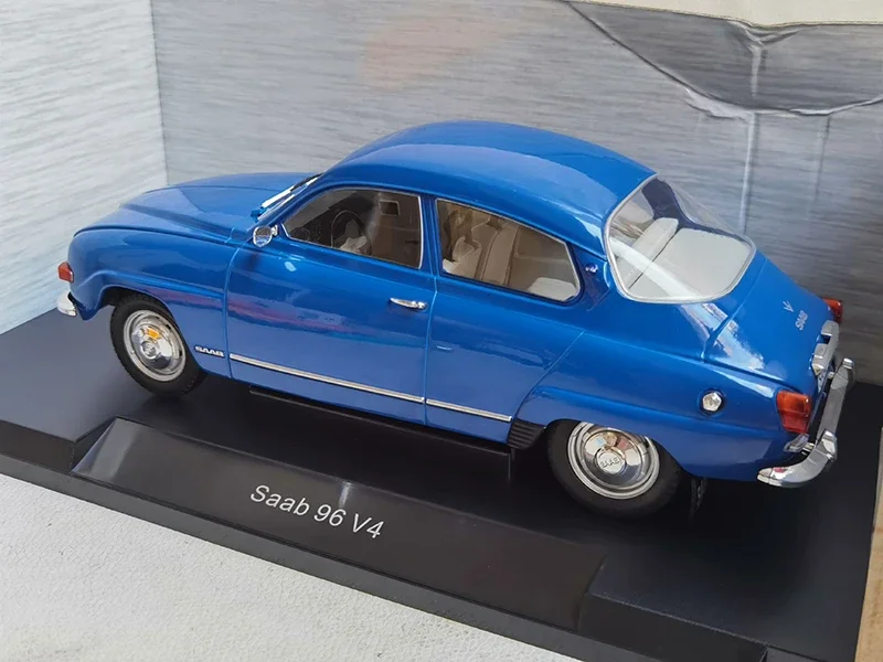 1/18 サーブ SAAB 96 V4 ブルー MCG製 ダイキャスト製ミニカー Model Car Group (MCG) 1/18 Scale MCG18283 Saab 96 V4 - Blue