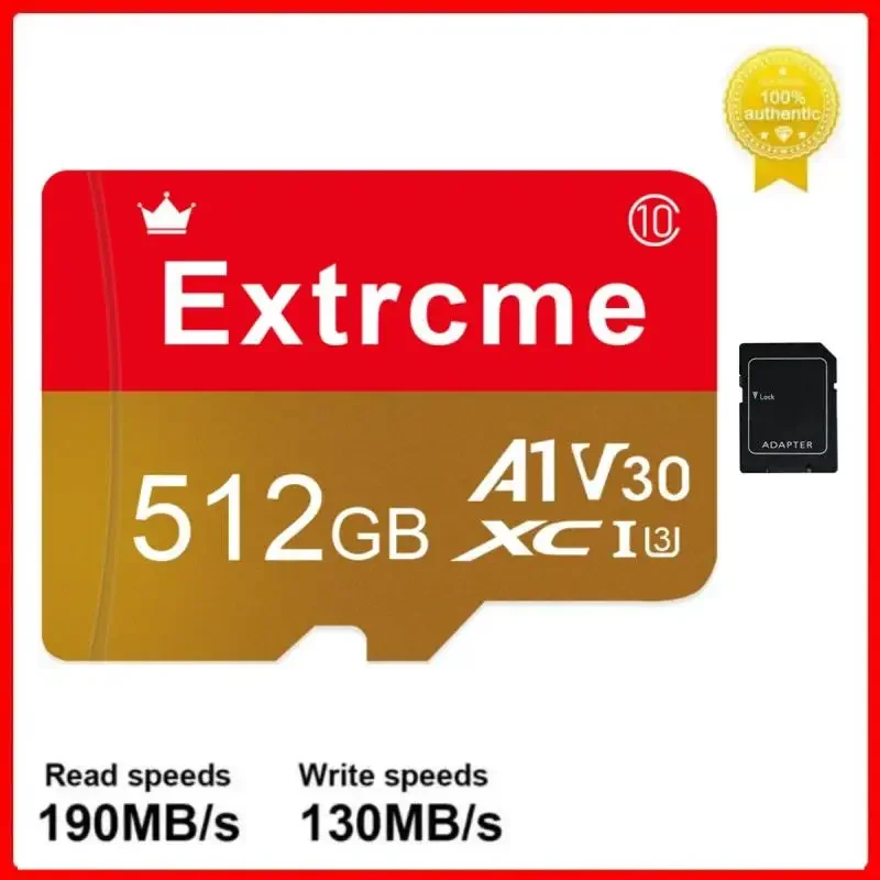 Extreme Pro Sd Card 128Gb Micro Tf Sd Card 512Gb 256Gb Uhs-1 Scheda Di Memoria 128Gb Per Nintendo Switch Retroid Pocket 4 Pro