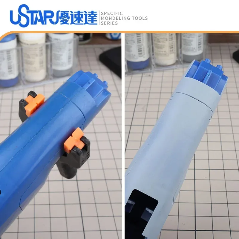 Ustar Model Tools 2pcs/lot UA-90156 Plate Seamless Clamp Repair Seam Adhesive Clip for Model Tool Hobby DIY 63mmx55mm
