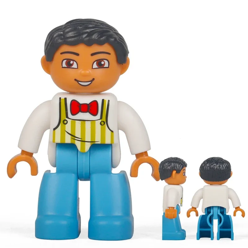 Deluxe City Action Figures Family Playset - Building Block Toys