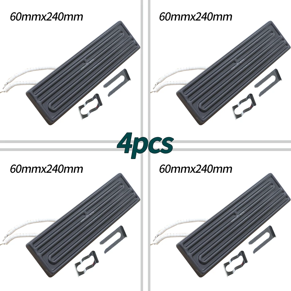 Aluminum Alloy Heater Plate 600W 240mmx60mm Infrared bottom ceramic heating plate for BGA rework station Honton R392 R490