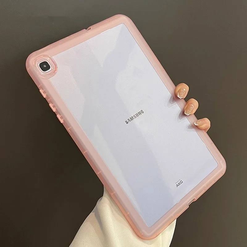 

Clear Tablet Cover For Samsung Galaxy Tab A7 Lite 8.7 Inch T220 T500 A8 10.5 X200 S6 P610 S7 S8 T870 T730 Shockproof Soft Case