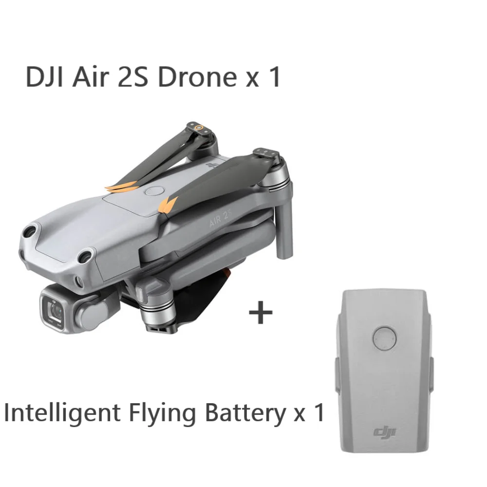 DJI Air 2S Aircraft Only, Replacement Drone for Crash Lost DJI Mavic Air  2S(Excludes Remote, Battery, Charger, Props)