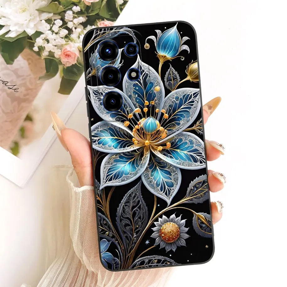 Luxury Space Volcano Painted Soft Silicone Candy Color Protection Case