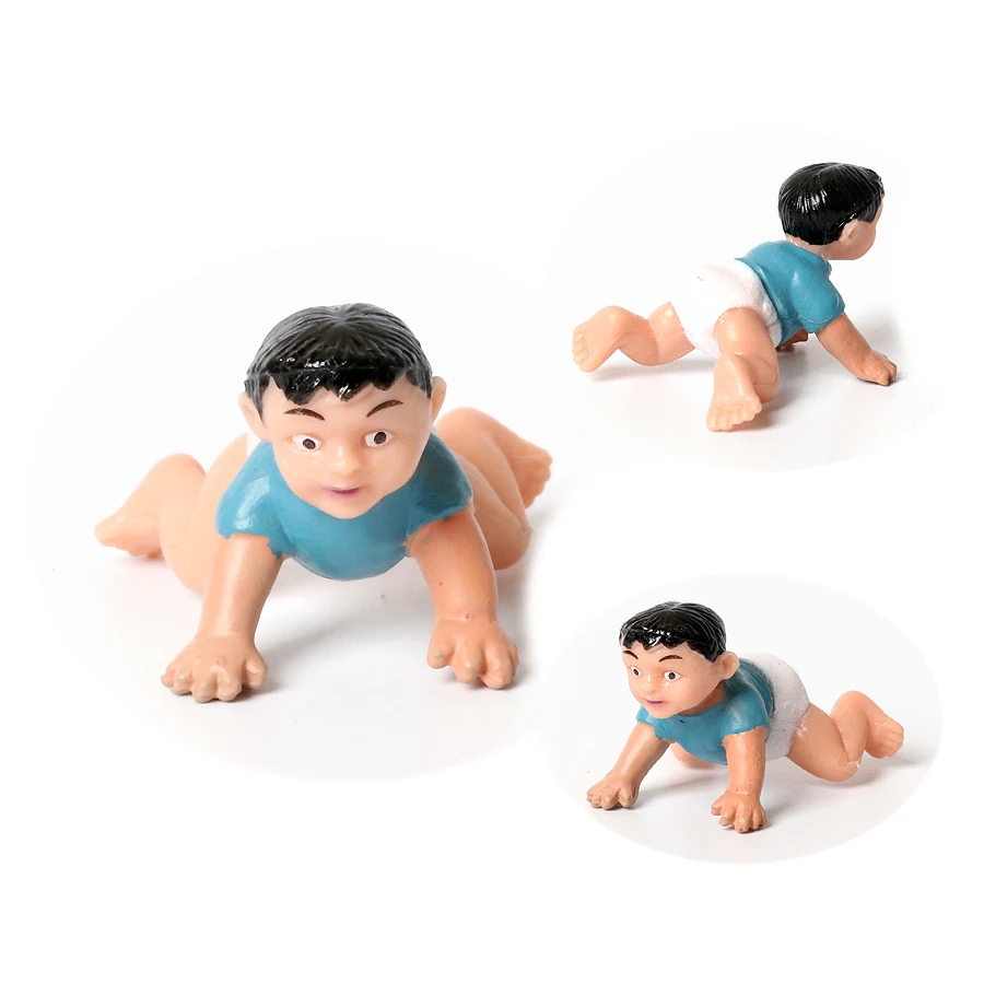 Realistische Details, Rollenspiel, multikulturelle Figuren, kaukasische, afroamerikanische, asiatische, stimmhafte Familien, Modellspielzeugfiguren – Detail 11