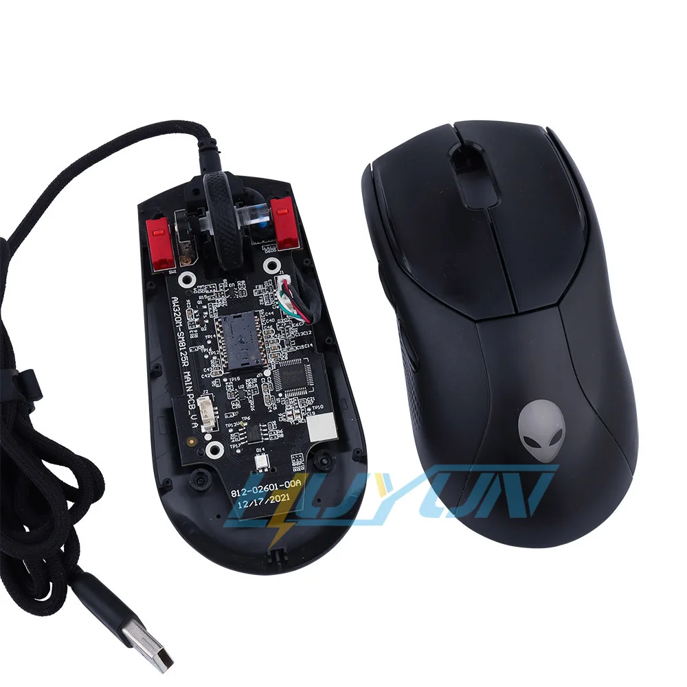 액세서리 마우스 마더보드 쉘 휠 스위치 부품 Alienware AW320M용