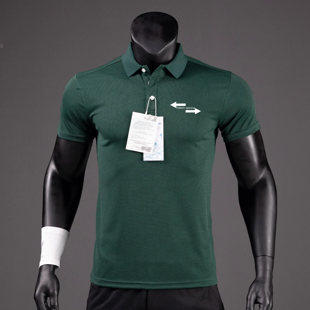 Golf Shirt Luxury Printed Sports Polo Shirt Quick-drying Breathable Lapel Short-sleeved T-shirt Men Brand Summer mens golf shirt
