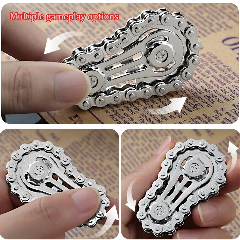 Revitalizing Metal Fidget Spinner Toy for Stress Relief and Focus