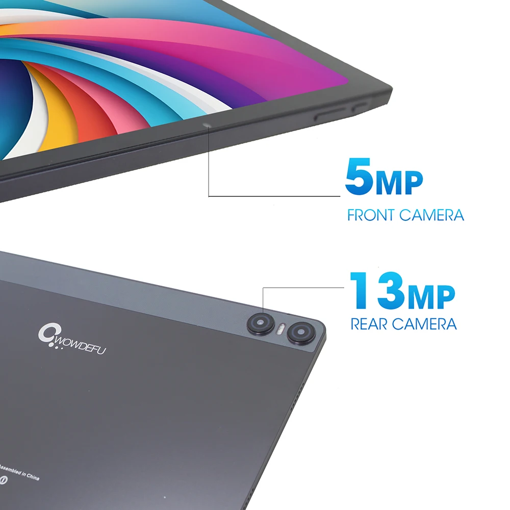2024 CWOWDEFU Android 13 Tablet 10.95" FHD Incell 2K-Display MTK Octa Core 6GB 128GB 7000mAh Battery 13MP Cam GPS Tablet PC 6