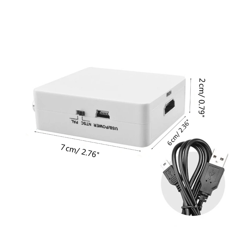 1080P RCA ȣȯ   ȯ AV2HDMI   ̺ CVBS (USB ̺ ) H8WD