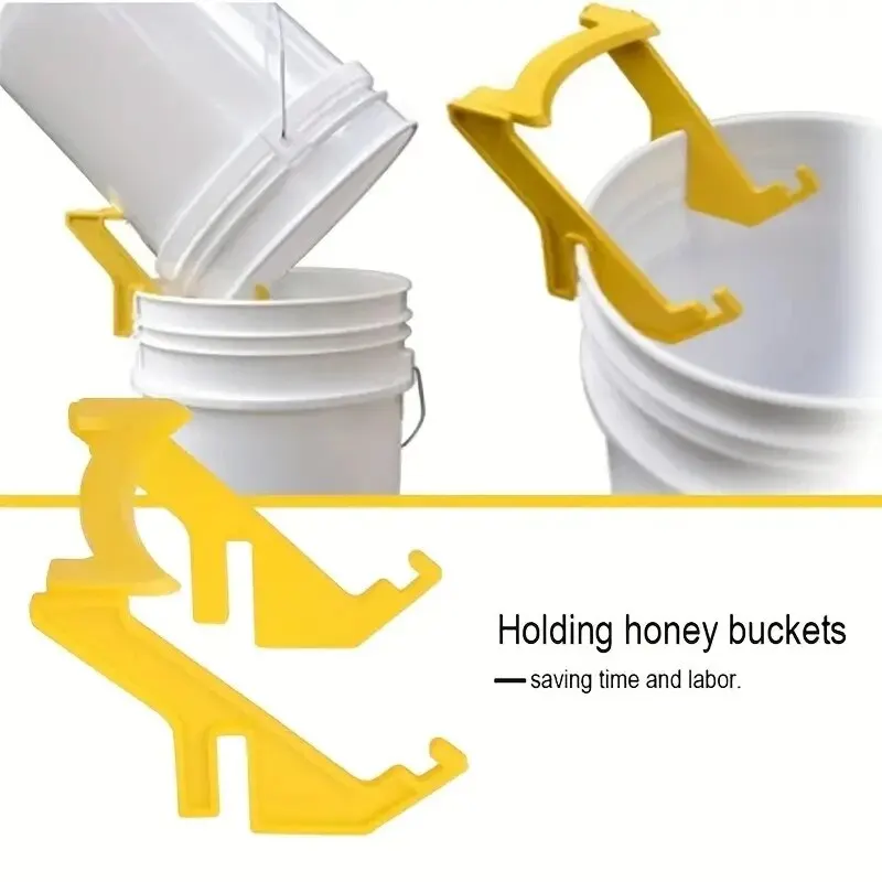 1pc Plastic Bee Honey Bucket Rack Frame Grip Holder Beekeeping Tool Beekeeping Tools Beekeeping Accessories
