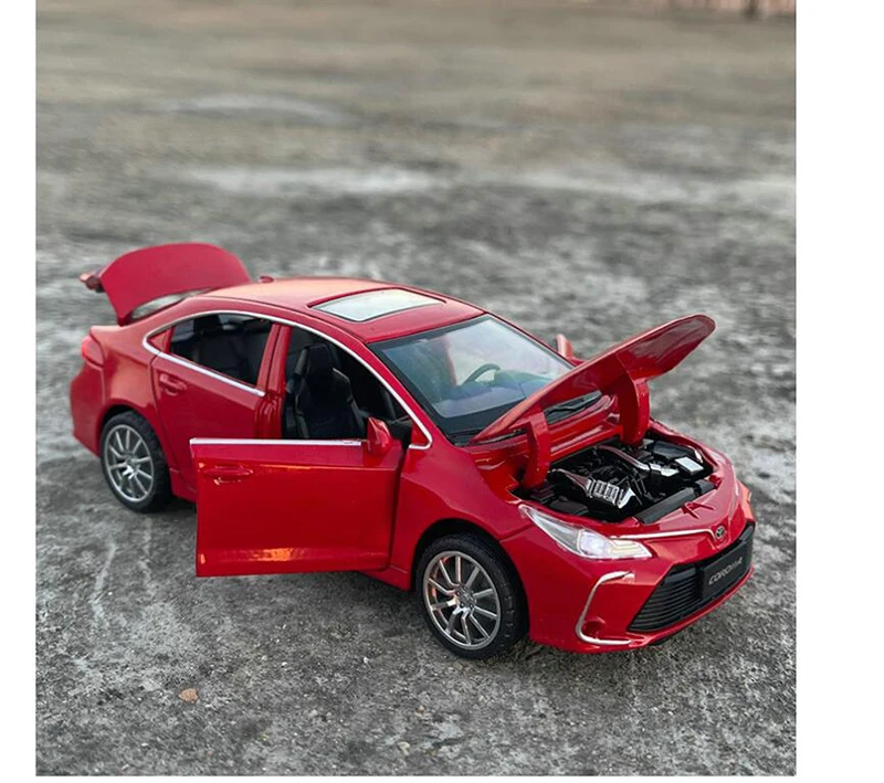 Apolo Diecast Corolla Matchbox Cars 1:32 Scale Toyota Corolla