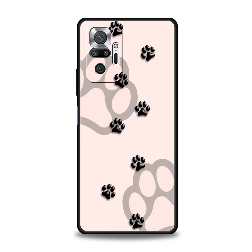 Dog Paw Soft TPU Phone Case Cover