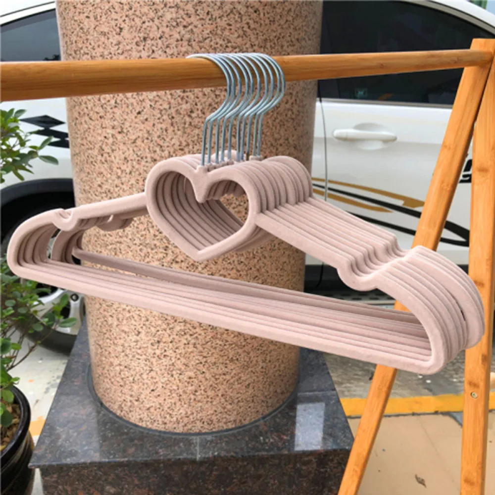 

Бархатные вешалки 10 шт., Нескользящие вешалки для одежды, шкафа, домашнего шкафа, органайзер, вешалки для одежды, бархатные вешалки