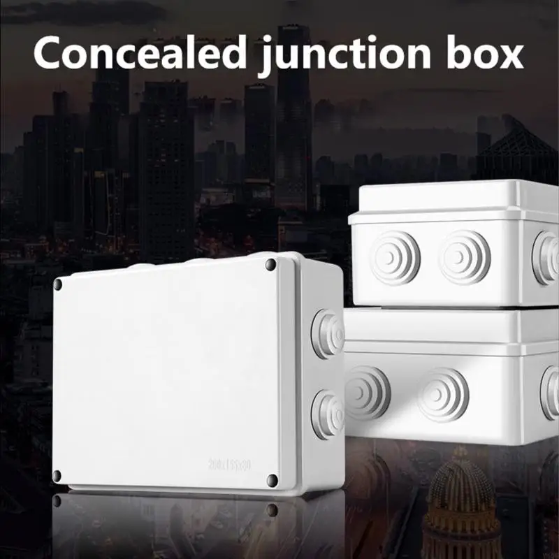 Y4QF Plastic Electrical Junction Box Providing Excellent Insulation and Corrosion Resistance for Secure Outdoor Installations