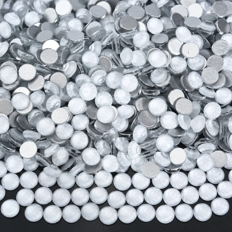 Hotfix Strass Argent Transparent 1400pcs SS6/2mm - Thermocollants Paillettes Robe Mariée