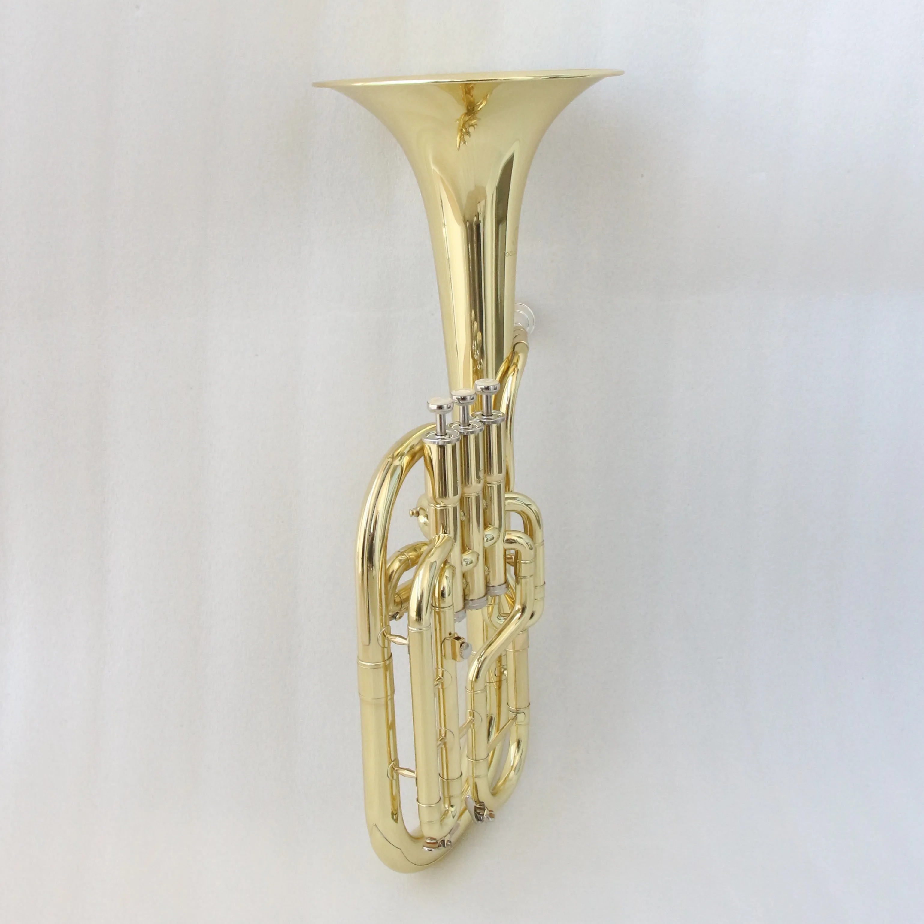 Musical Instruments High Quality Chinese Alto Horn Gold Lacquered Alto Horn