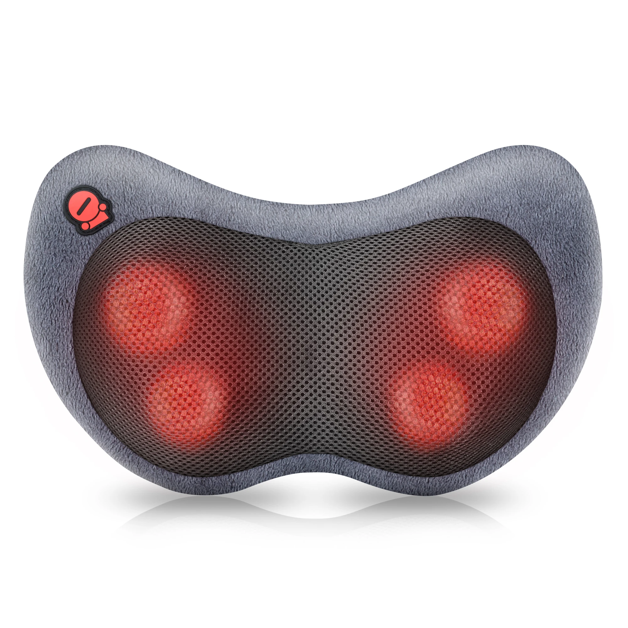 Comfier Shiatsu Neck and Shoulder Back Massager,Massage Pillow with He