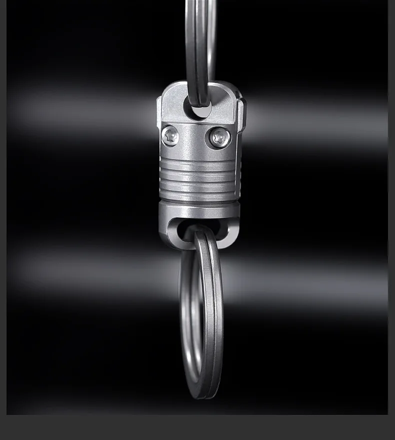 Titan-Legierung Magnet Schnellverschluss-Schlüsselanhänger 360° ° Drehbare Schnalle mit Anti-Abzieh-Funktion für Hundeleinen, Sicherheitsverschluss-Design – Detail 11