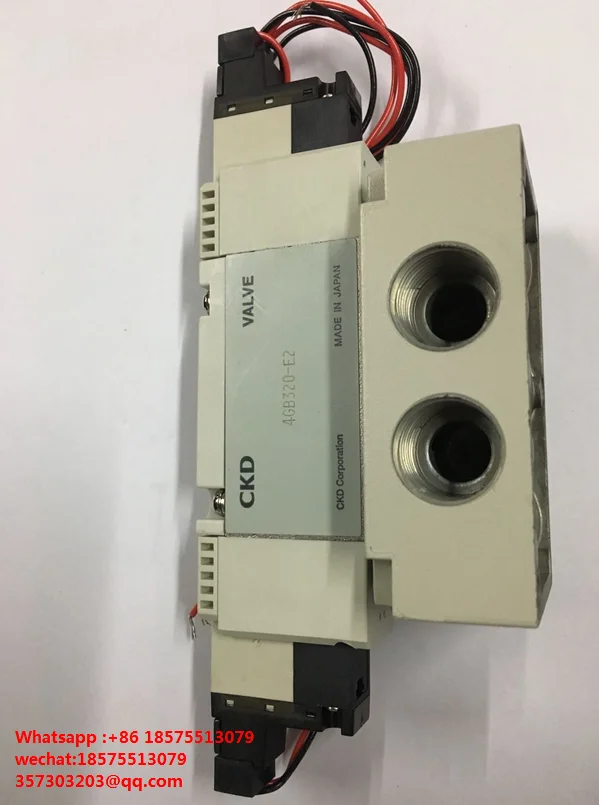 

Соленоидный клапан для CKD 4GD329-E2HC 4GB3204GE329R-00-E20C-3, оригинальный 4GE329-00 4GD329 4GD329-E2HC 4GE329R-00-BC-3