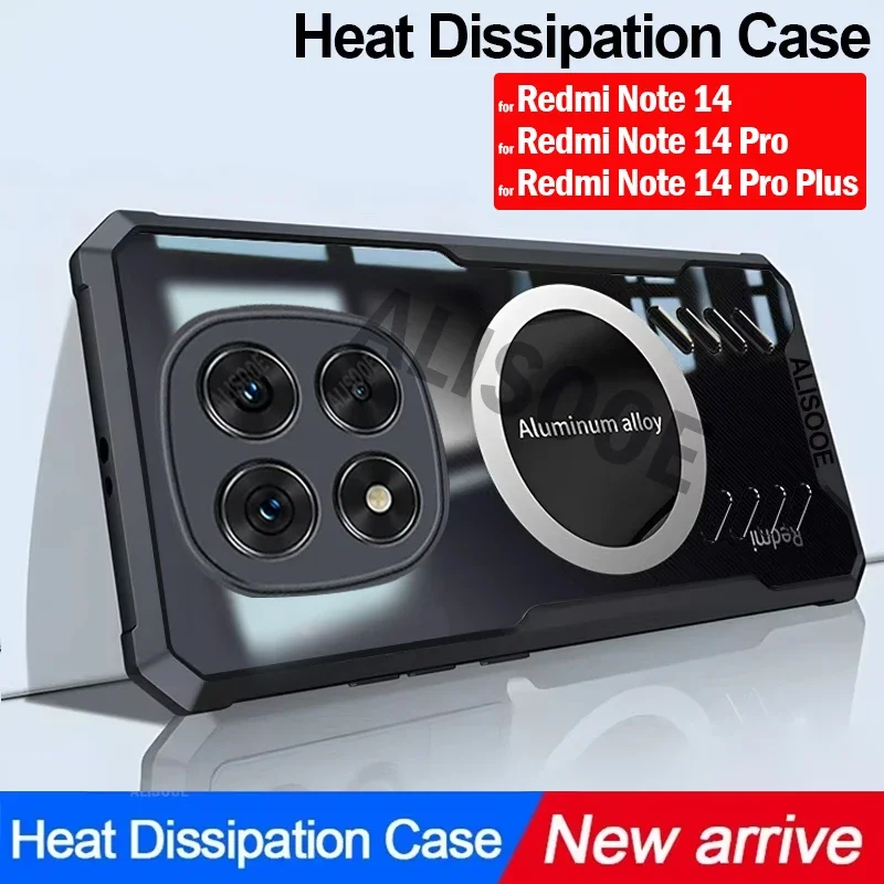 Transparent Heat Dissipation Case with HD Clear Protection