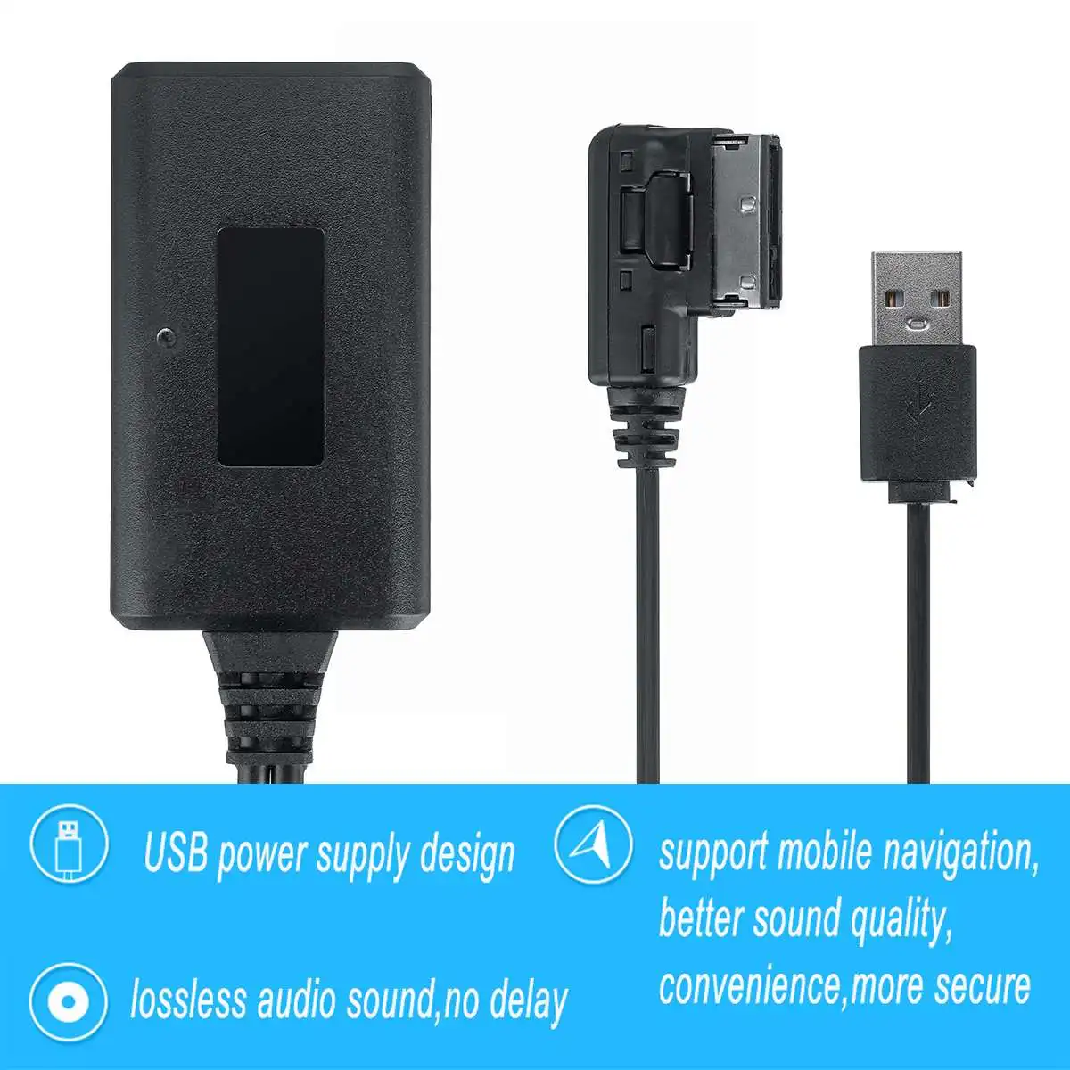    HIFI ̺, LED ǥ, USB AUX  ũ, ƿ A5 8T A6 AMI MMI 2G