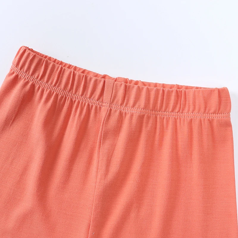 2026 Bambusfaser Kinder Jungen Mädchen Kleidungsset Atmungsaktive Pyjamas Kurzarm-Oberteil+Shorts Baby Loungewear Kinderschlafanzug – Detail 12