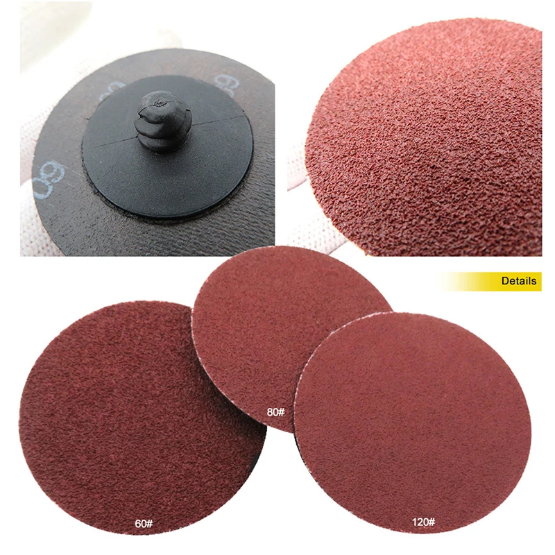 Round Grit Paper 2 3 Inch Discs Abrasive Polish Pad Plate Sandpaper