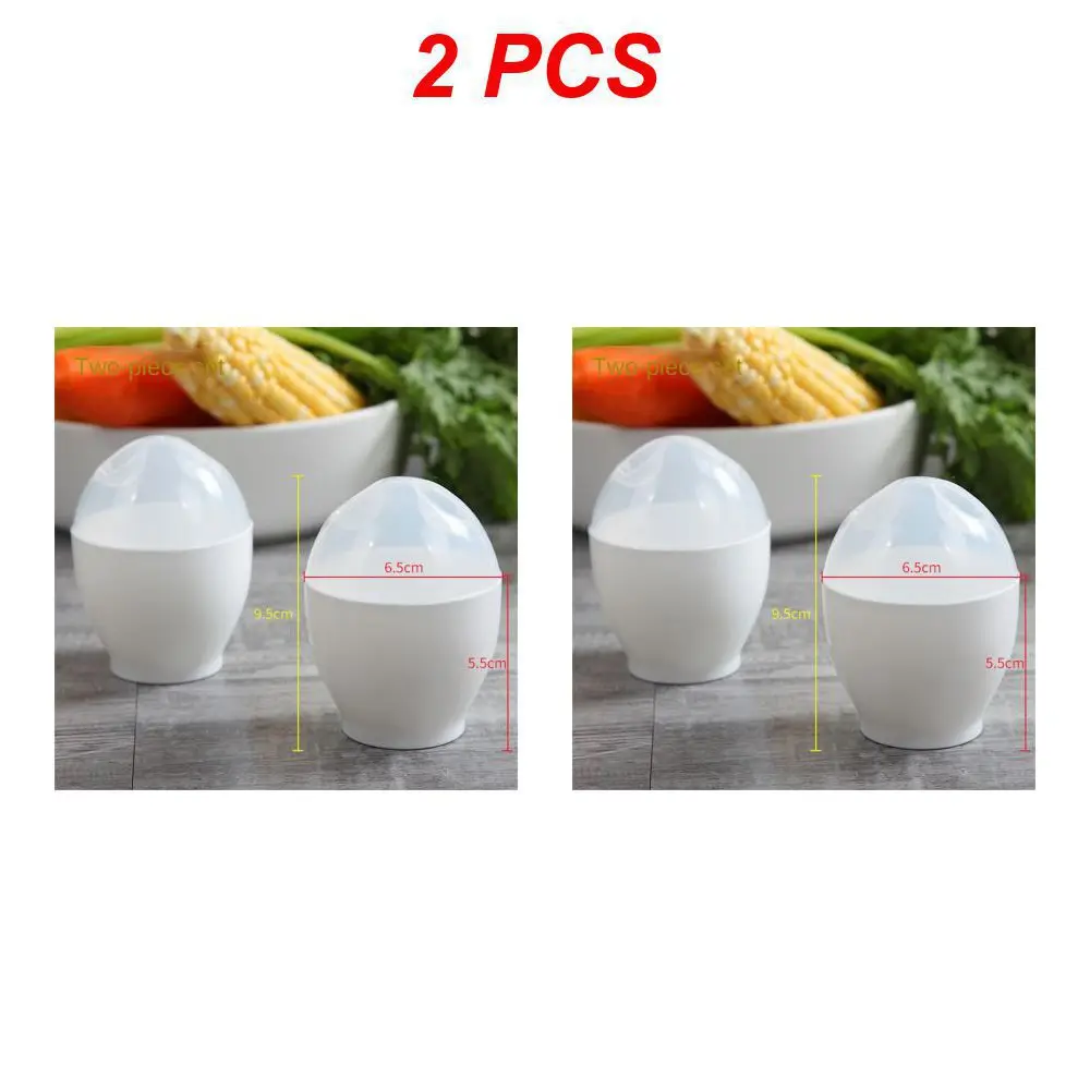 2Pcs New Healthly Microwave Egg Cooker Boiler Maker Mini Portable Quick Egg  Cooking Cup Steamed Kitchen Tools For Breakfast - AliExpress