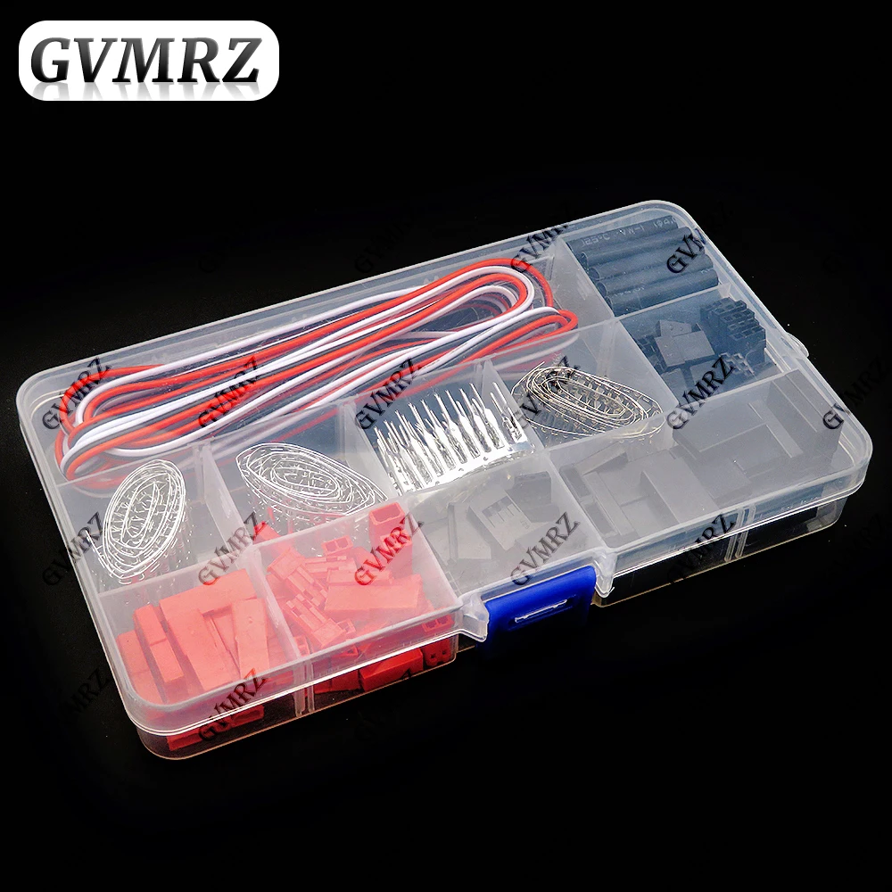 Kit 25 paires connecteurs servo mâle femelle câble JST Futaba RC