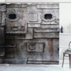Factory Han Solo in Carbonite Fabric Shower Curtain Soft Polyester Gray Bathroom Curtain Set Accessory for Home Decor with Hooks 5