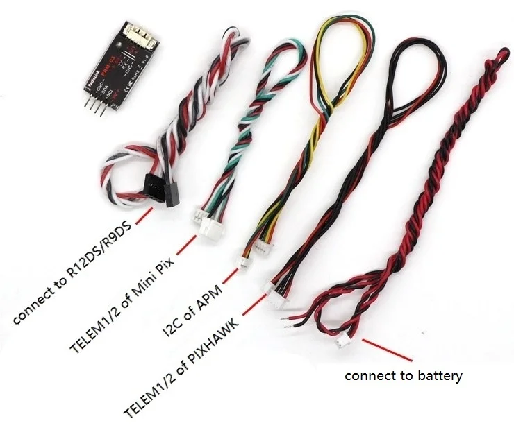 Module télémétrie tension temps réel Radiolink PRM-01/PRM-03 pour récepteur RC