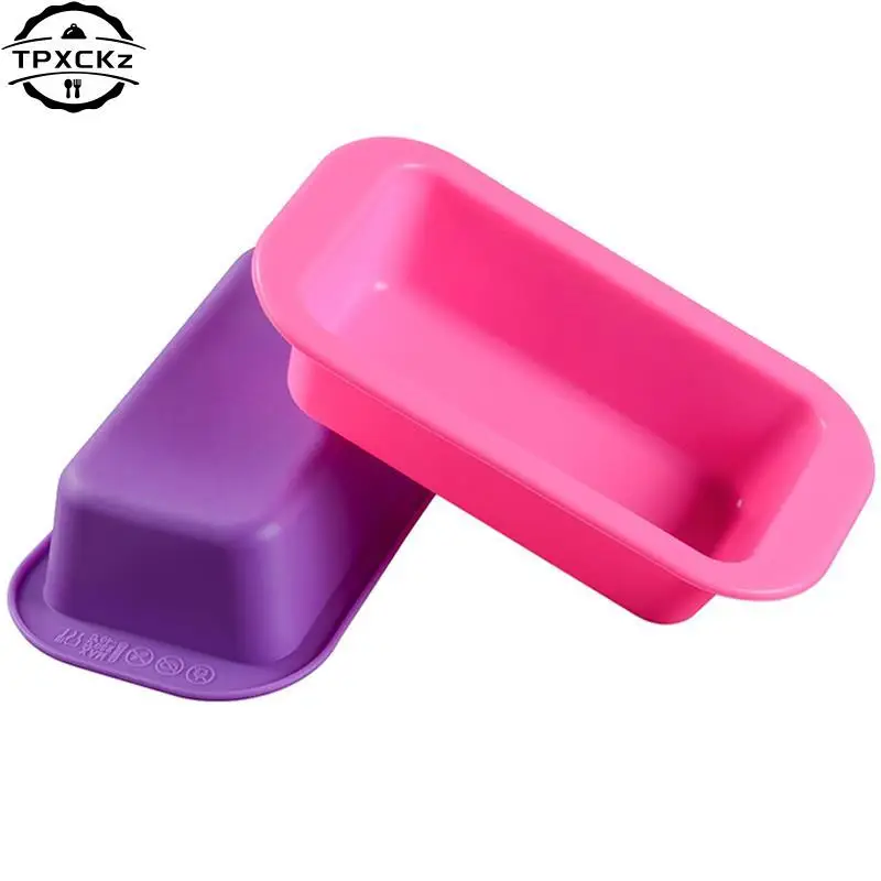 

1pc Silicone Cake 3D Mold Rectangular Silicone Bread Pan Layered Cake Mold Pizza Edge Baking Pans Cooking Baking Kitchen Tools