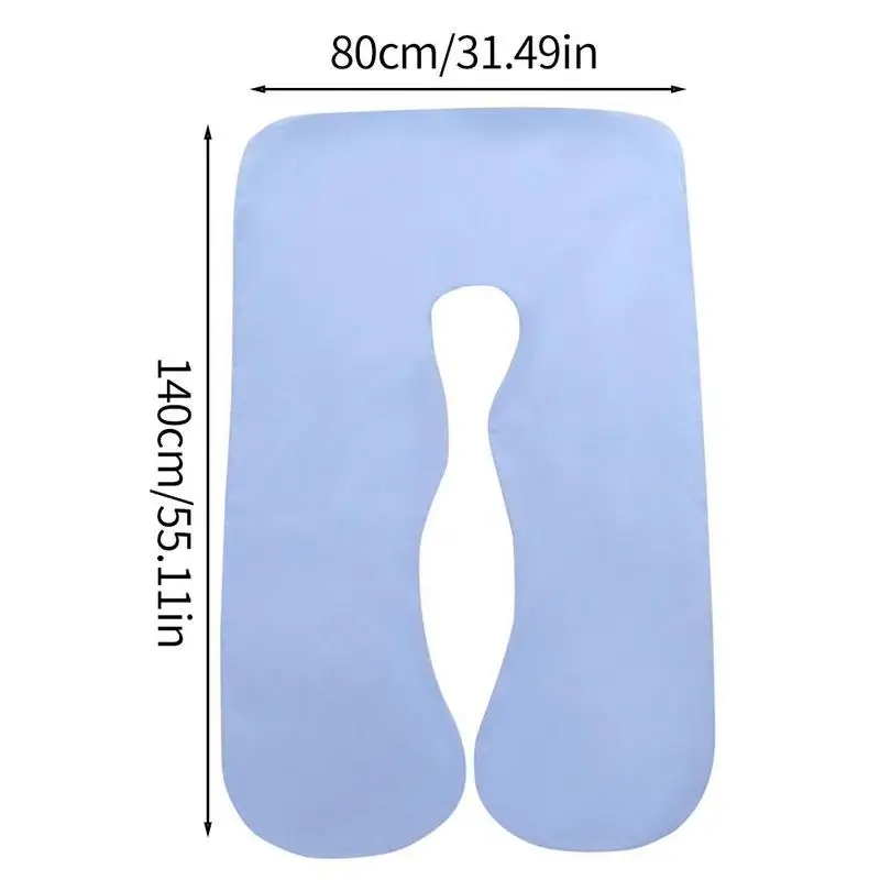 140x80cm Pregnancy Pillow Cases Waist Pillow Nursing Cushion Cover