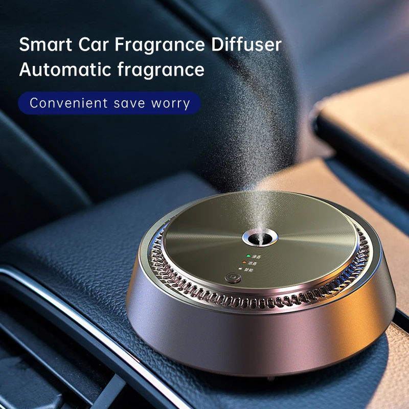 Hot Sale Smart Car Air Freshener Usb Rechargeable Car Perfume Diffuser  Liquid Spray Car Aroma Diffuser Car Aromatherapy