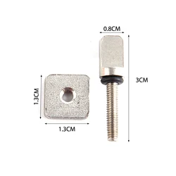 Surf Paddle Board Fin Screw Kit for Longboards and Inflatable Boats (One size)