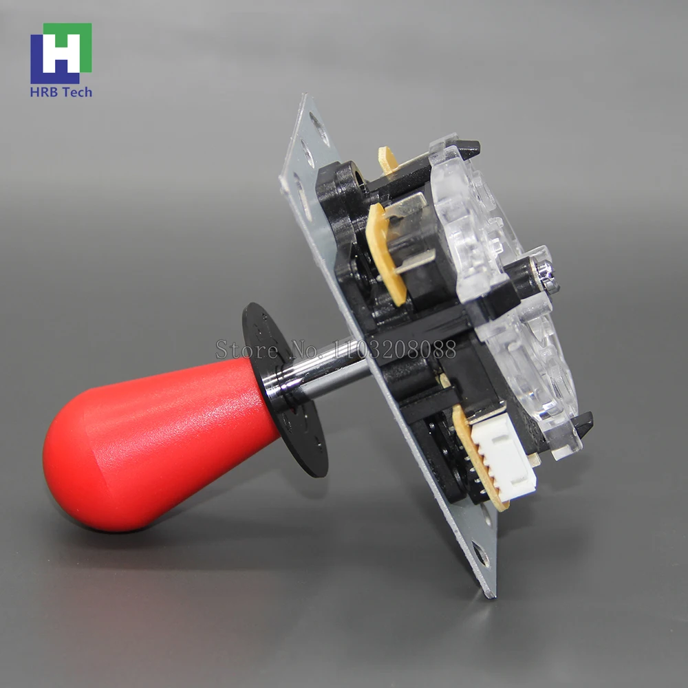 아메리칸 스타일 볼탑 아케이드 조이스틱 5 핀 조이스틱 게임 스틱 아케이드 8 웨이 PC PS3 라즈베리 파이 핸들 콘솔 DIY 부품