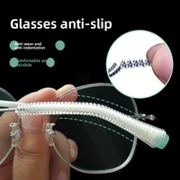 Lunettes antidérapantes, crochets d'oreille en Silicone pour le sport, poignées de cadre de retenue de lunettes antidérapantes pour éviter les chutes 1