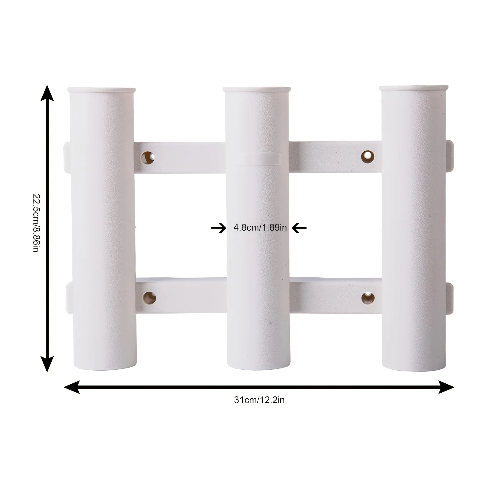 Boat Fishing Rod Rack Holder Plastic Portable Lightweight Spinning Durable Pole Tube Mount Bracket Socket Rack Accessories