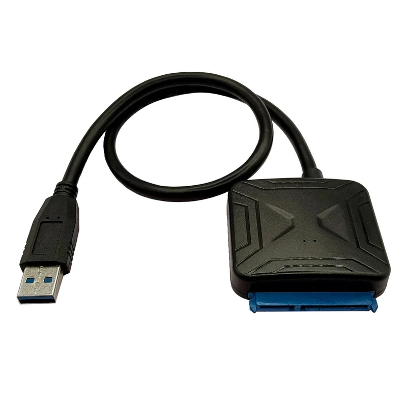 PC ƮϿ SATA to USB 3 , 2.5 , 3.5 ġ  HDD SSD ϵ ̺ ǻ ̺, ִ 6 Gbps