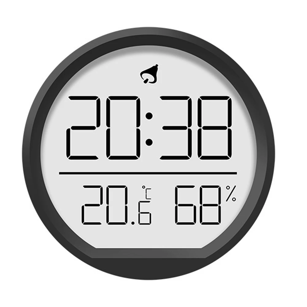 

3 In 1 Ultra Thin Simple Smart Home Electronic LCD Digital Display Temperature Humidity Meter Time Clock Thermometer Hygrometer