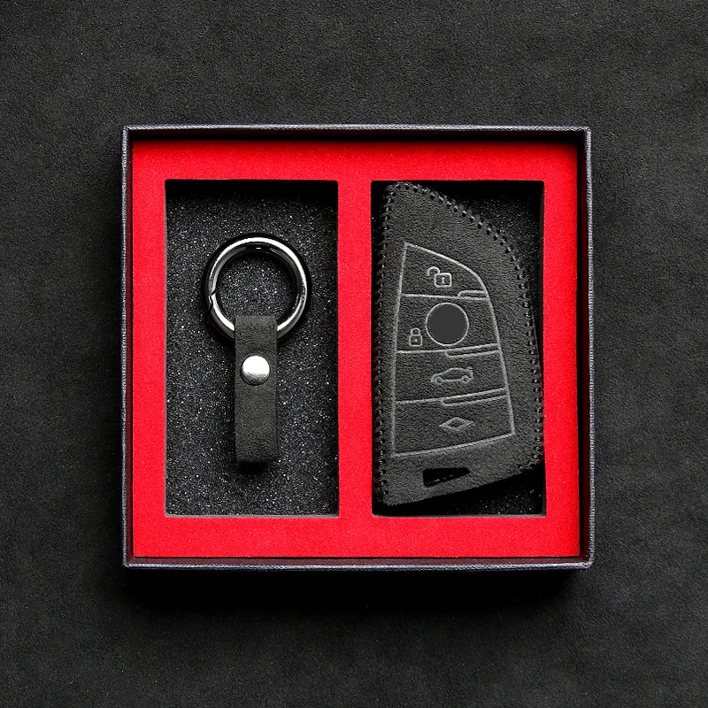 マクラーレン 540C 570S LT 720S アルカンターラ製キーカバー キーカバー,車用,mclaren 720s gt 570 600lt 540c p1 alantara