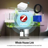 Zigbee Smart Temperature Switch 16A 2000W With Temperature Sensor Module Thermostat Data Monitoring Work with Alexa Tuya - Image 2