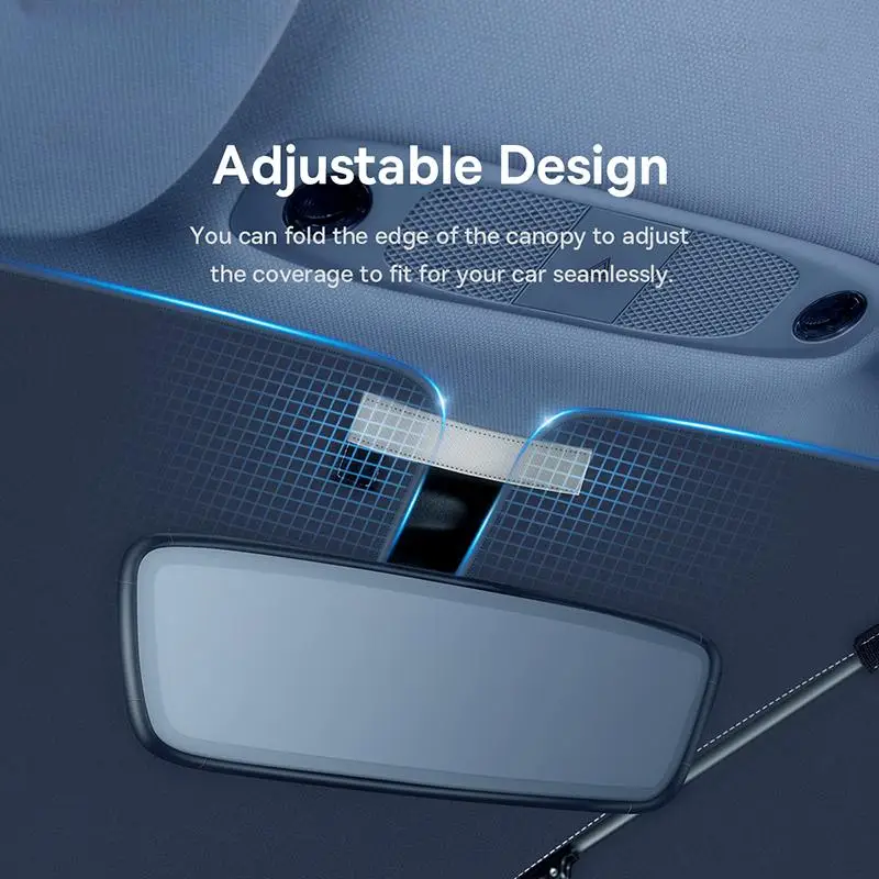 Xiaomi Baseus Car Windshield Sunshades Cover Foldable Sun Visor Shade Umbrella Sunblind Blocks UV Ray Protection Front Window