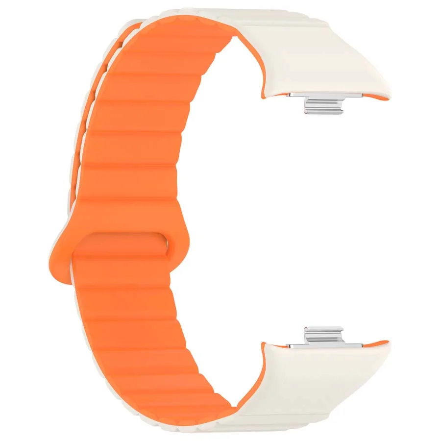 Silicone Magnetic Replacement Wristband Strap - Universal Smartwatch Accessory Bracelet