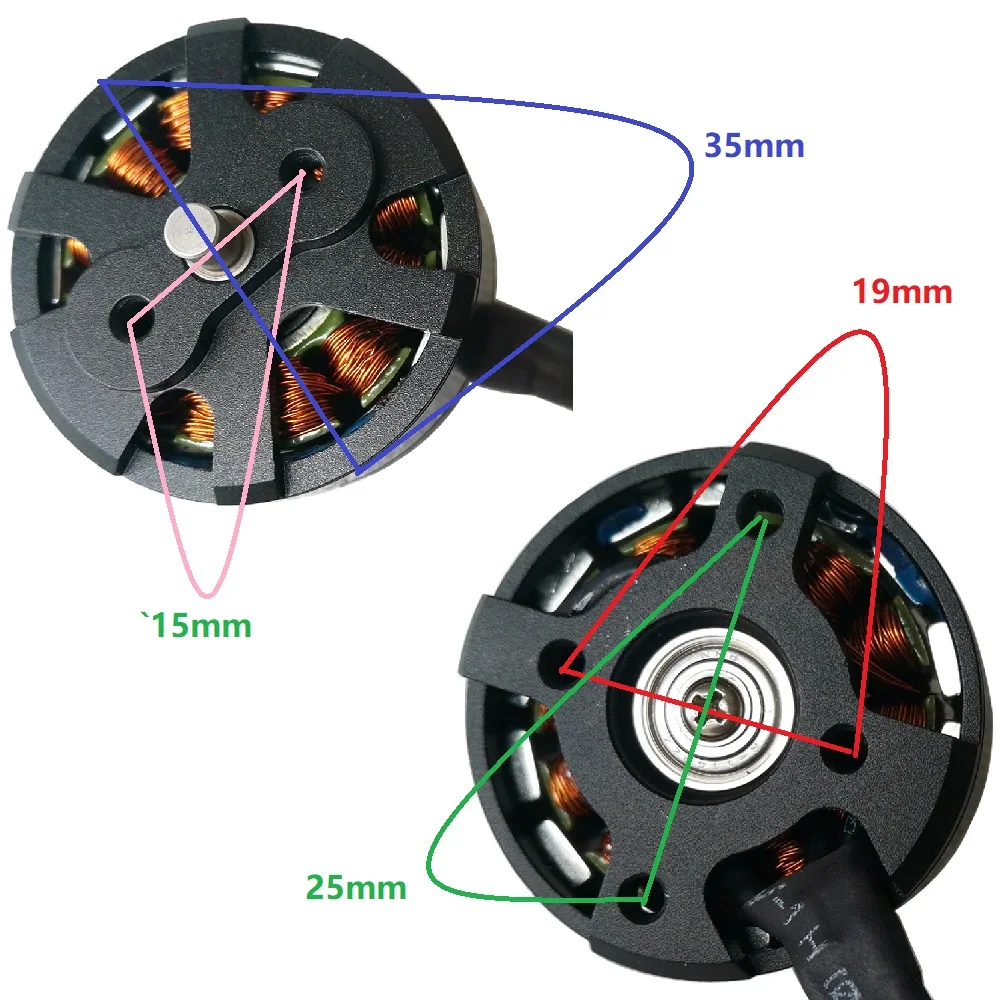 3520(2808) Brushless Motor Zhendi Drone Engine Multi Rotor Four Axis UAV Motor Aircraft Fixed Wing Airplane accessories