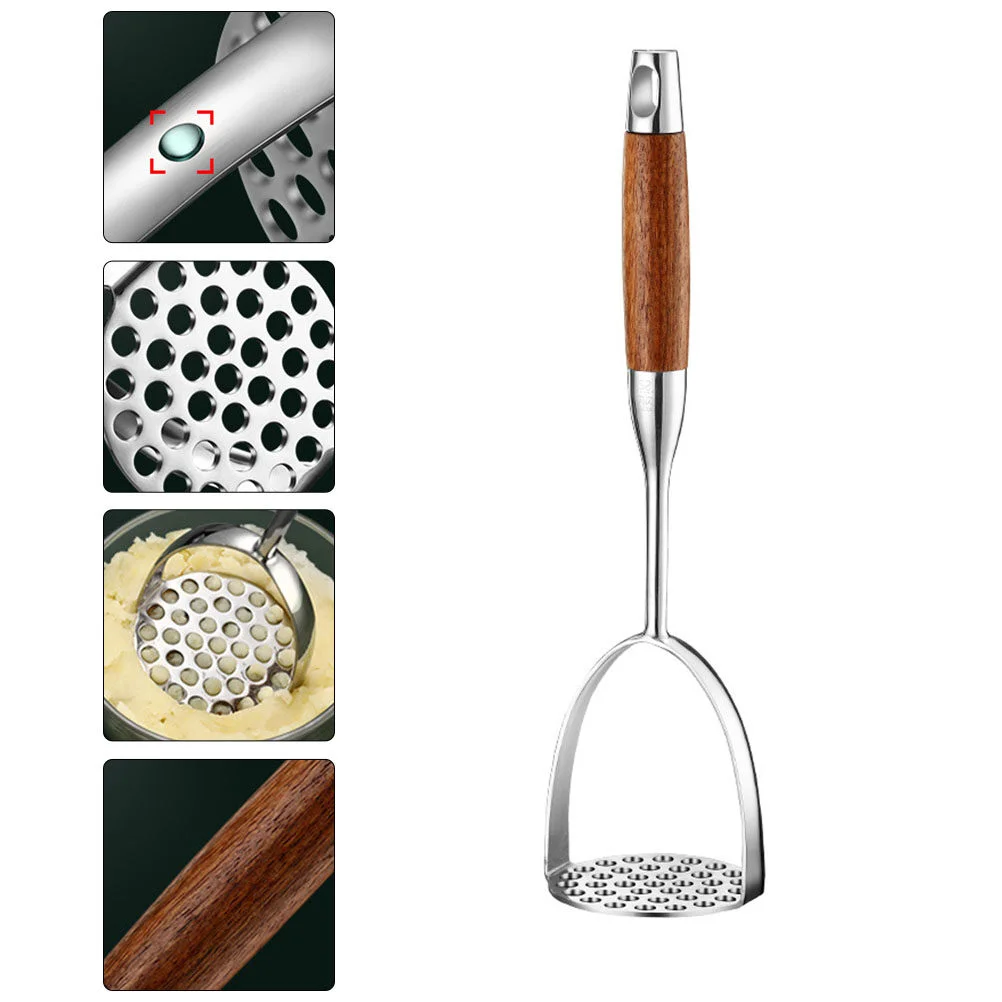 Potato Masher Multifunction Food Crusher Lemon Squeezer Vegetable