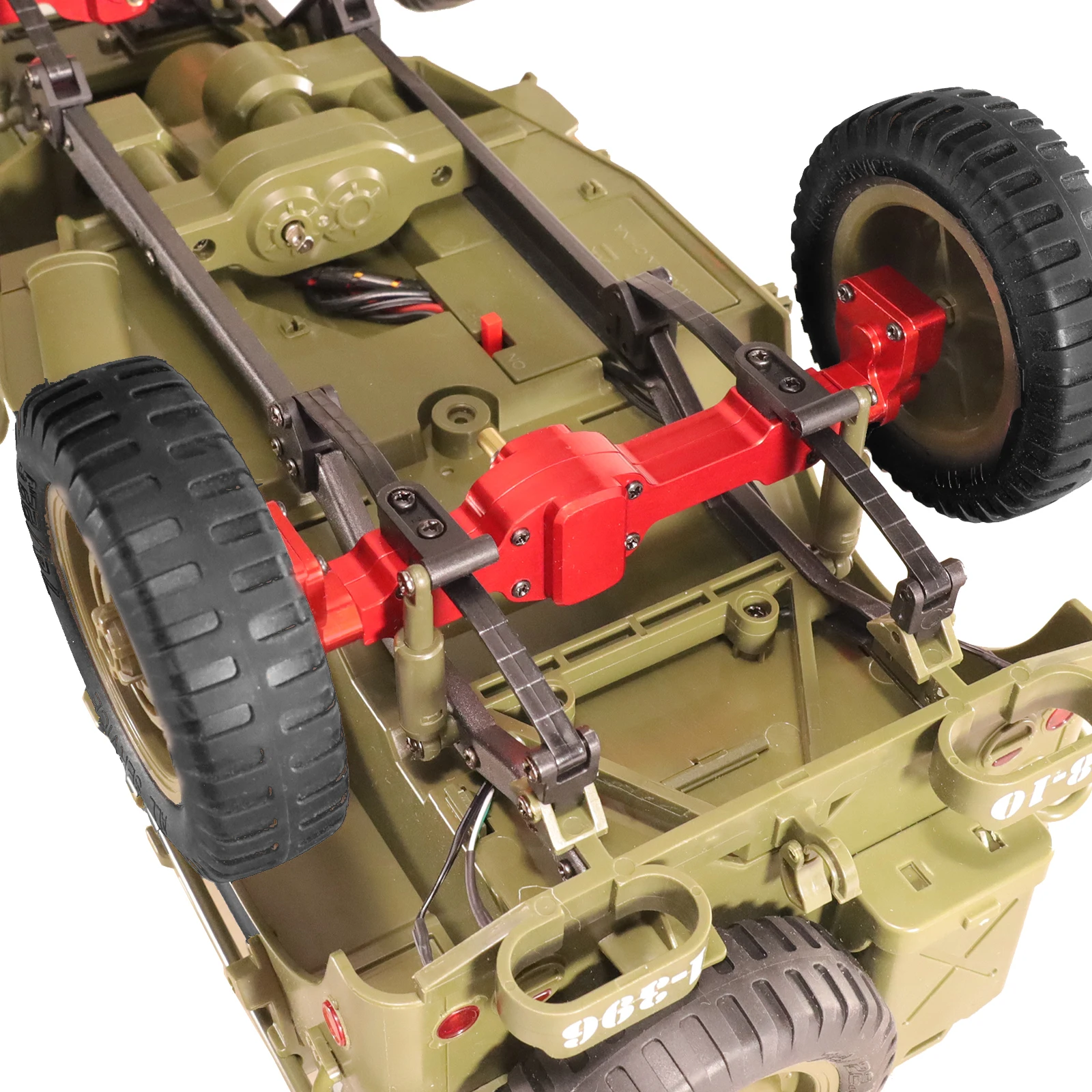 Aluminum Alloy CNC Anodized Full Metal Front Rear Portal Axle for