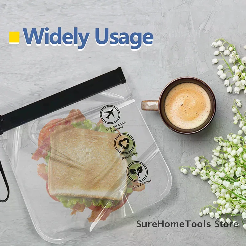 Luggage Transparent Travel Use Leakproof Flight Make Up Waterproof Bag For Women Reusable Airport Security Toiletry Bag